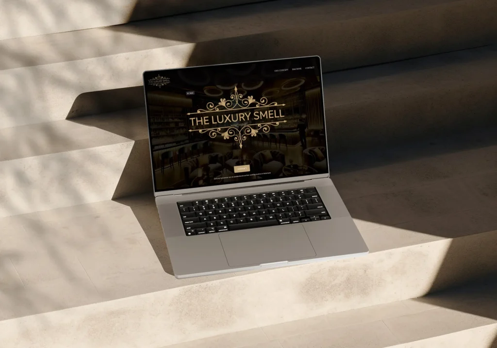 the luxury smell website project- professionele website laten maken in Veenendaal